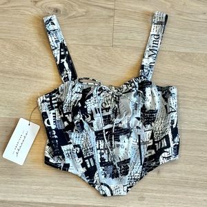 Cotton Candy LA corset top